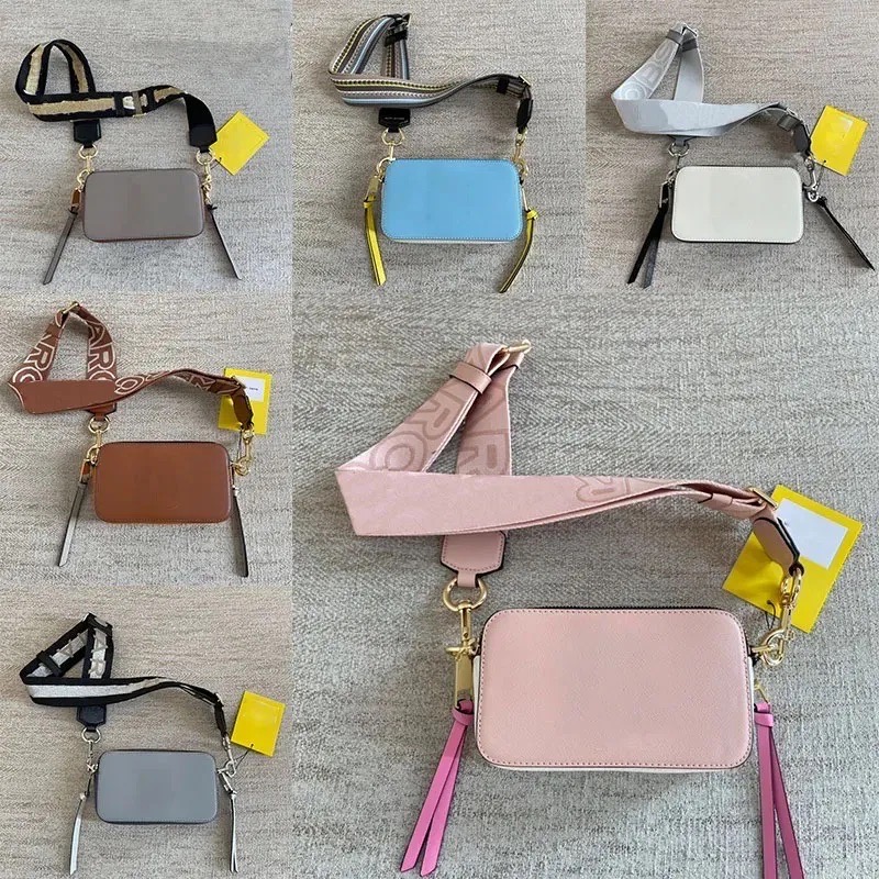 

Designer The Snapshot Camera Crossbody Bags Women Handbags Luxury Shoulder Fashion Leather White Black Pink Cross Body Strap Purse Bag, #21