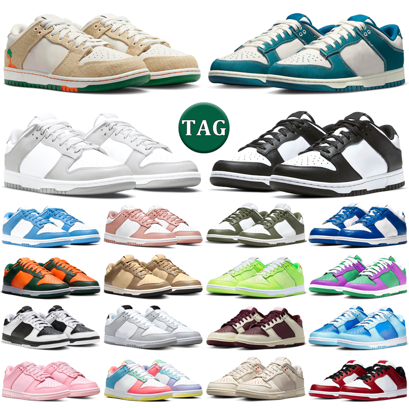 

Designer Low Running Shoes Men Women White Black Panda Grey Fog UNC Triple Pink Foam Rose Whisper Active Fuchsia mens trainers outdoor sports sneakers