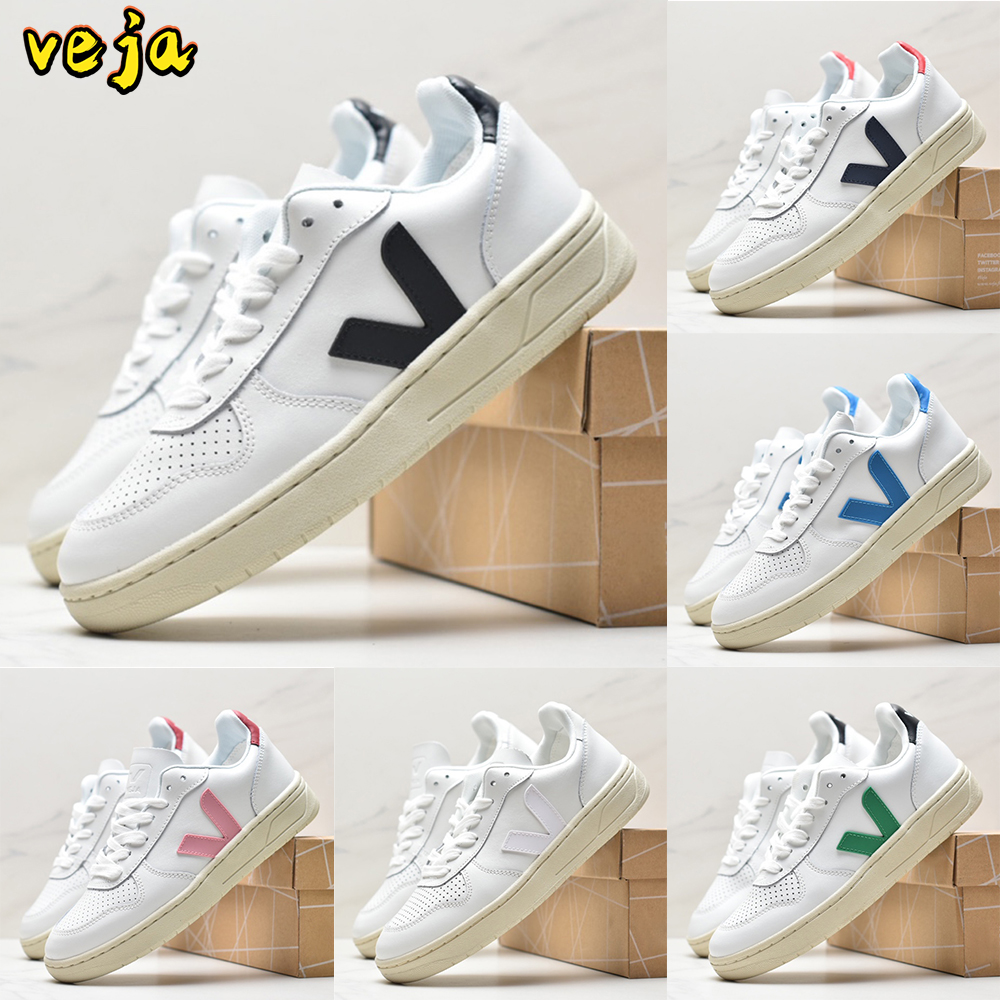 

Veja designer mens running shoes V10 Campo Chromefree Leather Sneaker White Black Nautico Pekin Marsala Natural Fuchsia paris fashion womens sneakers trainers, 23 heather glacier