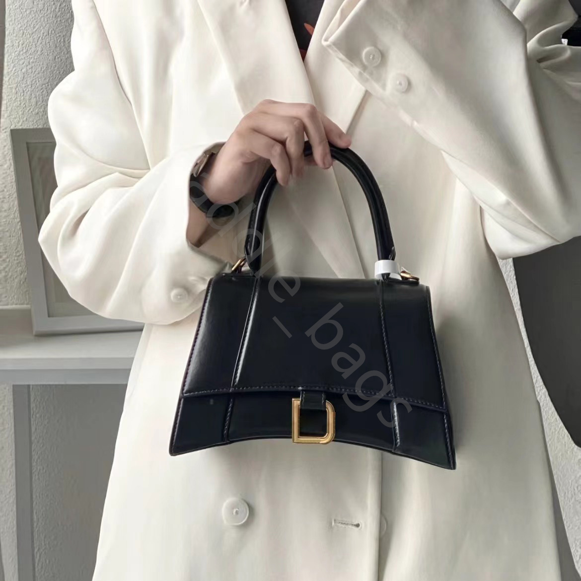 10A Quality Hourglass Designer Bag Luxury Wallets Crossbody Purses Crocodile-Embossed Cow Leather Handbag Shoulder Bags Designers Women Luxurys Tote Bag Dhgates 