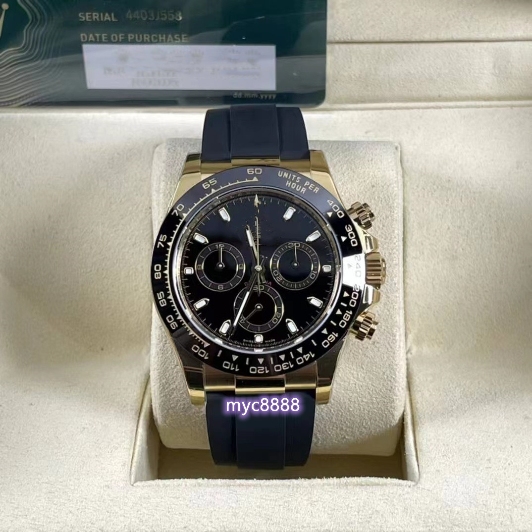 

BT factory watch diameter 40mm thick 12.2mm 4130 movement high penetration sapphire glass Mirror 904L stainless Steel tape, As shown