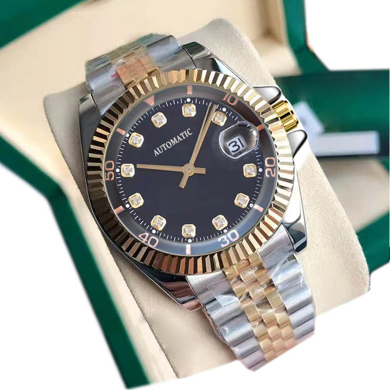 

Classic Luxury Mens Watch 41MM Full Stainless Steel Automatic Mechanical Watches For Men Designer Wristwatches Sapphire Wristwatch montre de luxe, No.25
