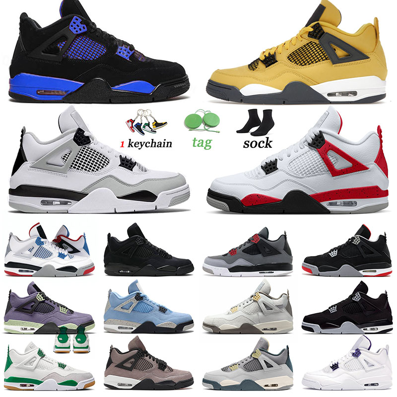 

Jumpman 4 Basketball Shoes Black Cat Women Trainers Frozen Moments Photon Dust Pure Money 4s Men Sneakers Medium Olive Pine Green Wild Things Craft Sports Cool Grey, 40-47 medium olive