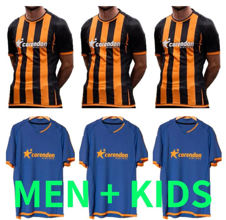 

23 24 Hull City Mens Soccer Jerseys home away 2023 2024 GREAVES ALLAHYAR SINIK OSCAR SERI OZAN.TUFAN Home Football Shirt Short Sleeve Uniforms, #3 black
