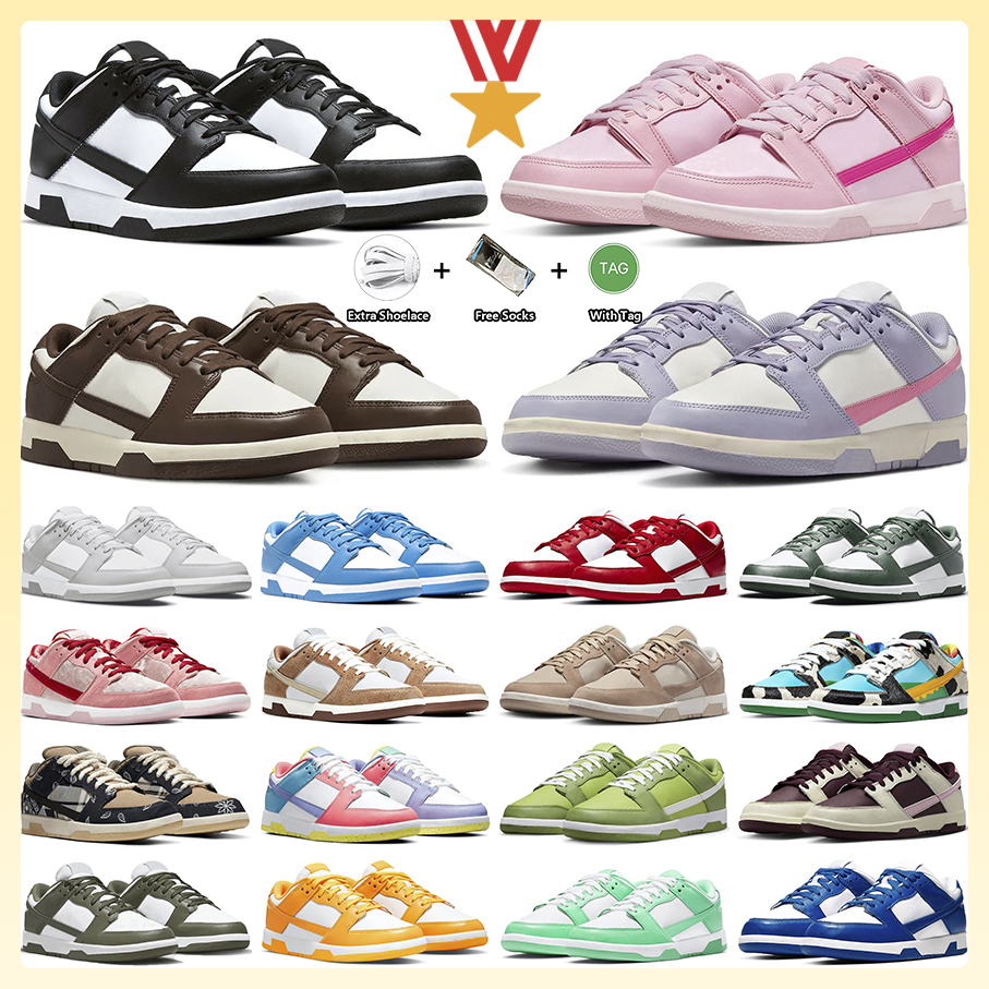 

Designer Shoes Triple Pink Panda Grey Fog Varsity Green University Blue Classic Green Chicago Chlorophyll Cacao Wow Sandrift Indigo Haze Sneakers for Men and Women, Item#4