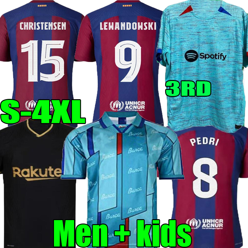 

XXXL 4XL 20 21 22 23 1996 97 soccer jerseys PEDRI GAVI LEWANDOWSKI camiseta de futbol AUBA barca RAPHINHA 2023 2024 91 92 home football shirt barcelona RONALDO men, 96/97;away