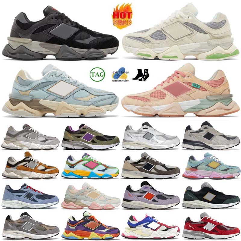 

9060 Athletic Og Sneakers Running Shoes 990 v3 for Mens Women Rain Cloud Grey Sea Salt Bricks Wood Bodega Age of Discovery 990v3 JJJJound Trainers 9060s Jogging, 34