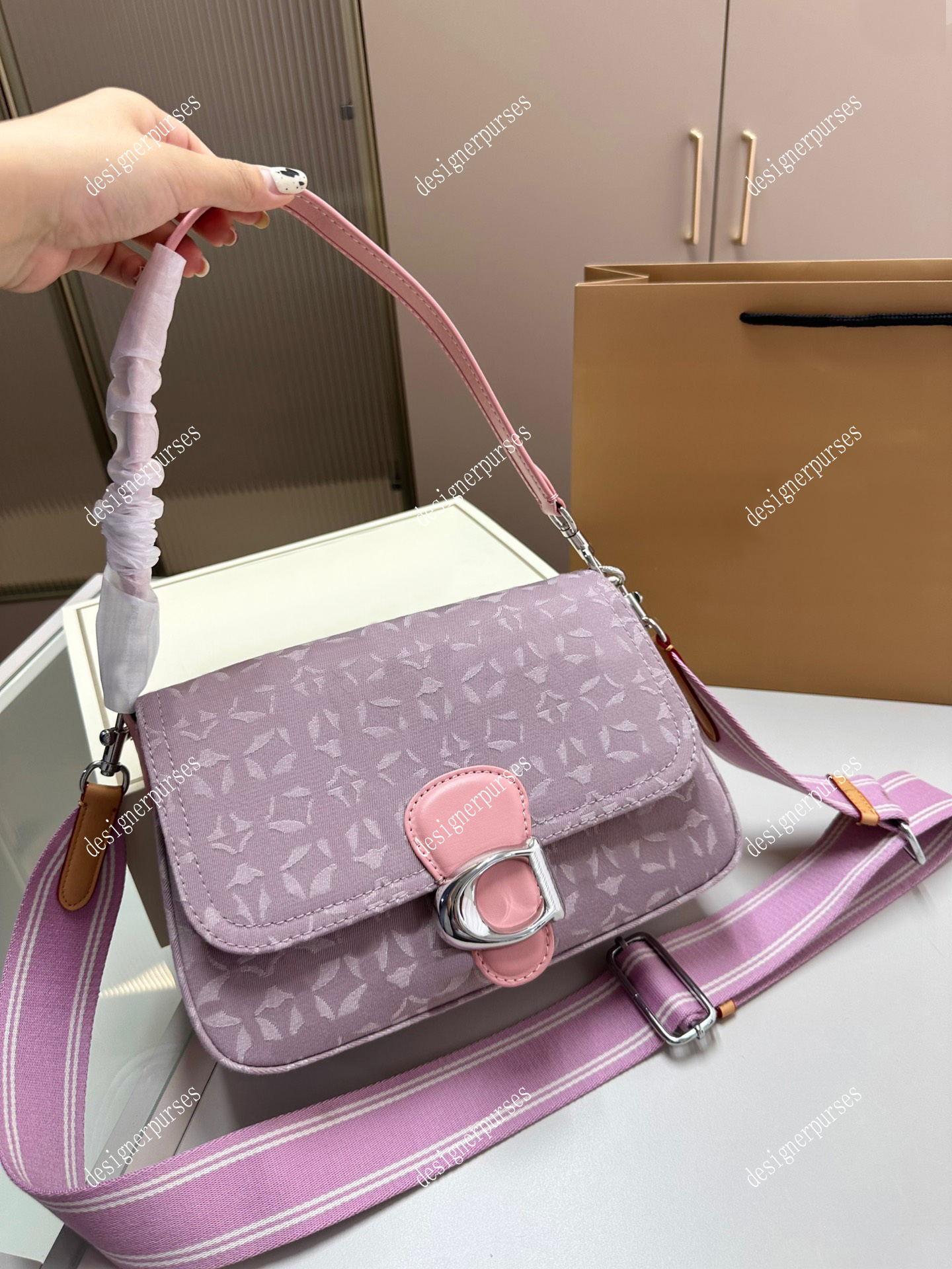 

TZ Women Classic Flap Denim Bags removable Strap Cross body bag Sacoche Luxury Designer Handbags Multi Pochette Vintage Denim soft tabby shoulder Underarm bags 25CM, Blue 18cm