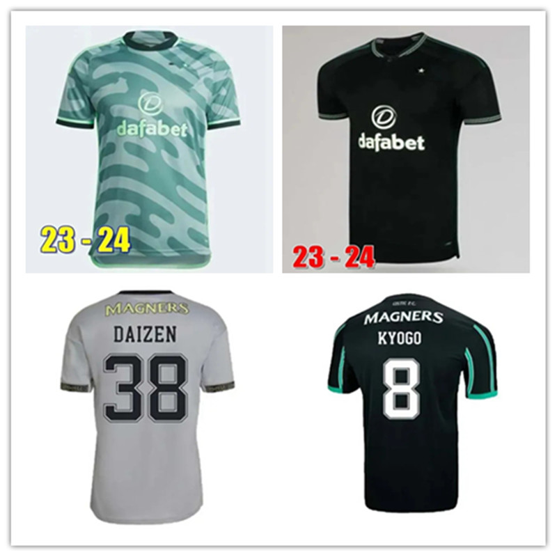 

Celts 23 24 Soccer Jerseys Home away KYOGO EDOUARD TURNBULL AJETI CHRISTIE JOTA GRIFFITHS FORREST MEN Kids kit uniforms Football Shirt 2023 2024 tops, 23/24 men third