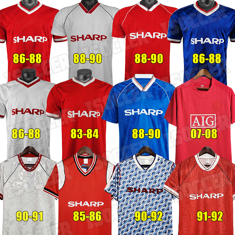 

Manchesters Retro utd Soccer Jerseys man 78 80 83 84 85 86 87 88 90 91 92 football shirts Classic Vintage kits 1987 1988 1989 1990 1991 1992 top kit GIGGS, 1975-1980 away