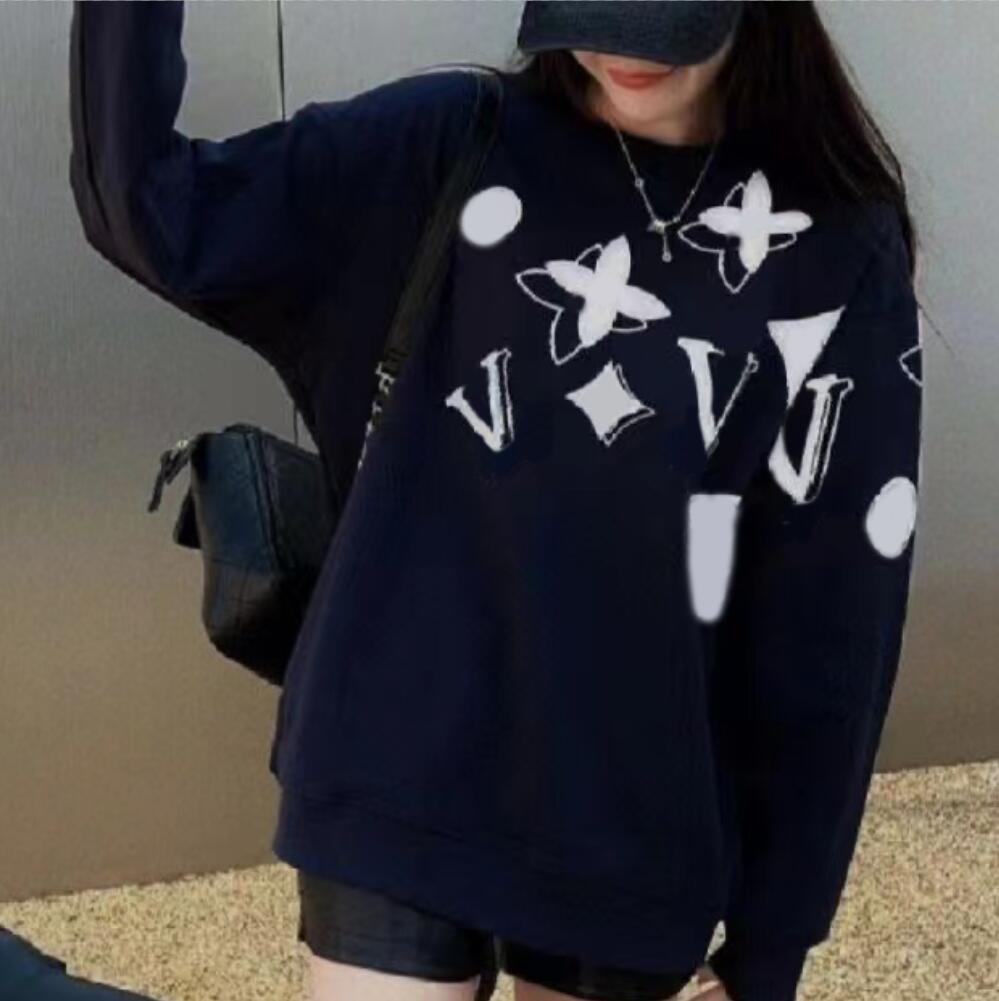 

Spring and Autumn new designer women sweater network red with a trendy crew-neck luxury fashion jacquard sweater, Black