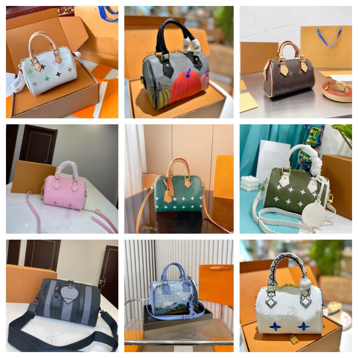 

Designer bag Speedy Pillow Bag luxury Tote Handbag Crossbody Old Flower Shoulder Bag birthday gift Wallet Travel package