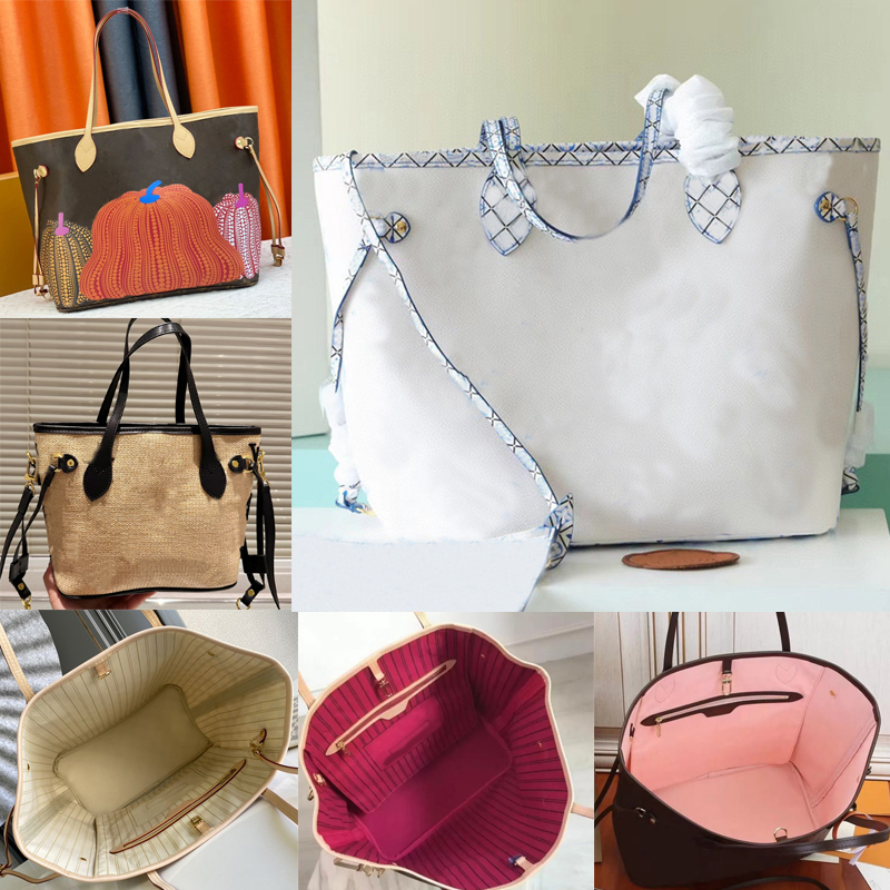 

Evening bags never womens full bag MM GM Shopping bag monograms handbags shoulder purses lady totes Coin Purse 2pcs set M40156, 21 mm