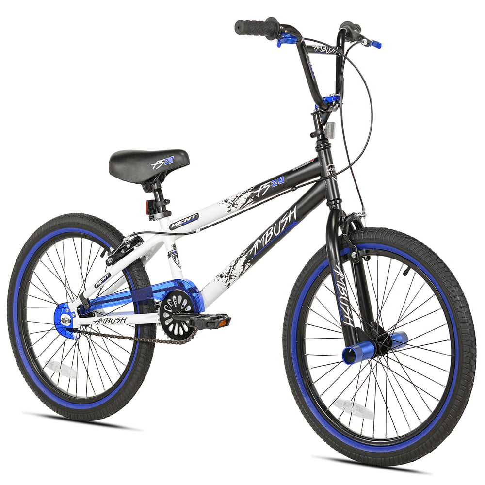 20 inch Boy s Ambush BMX Bike, Black Blue-image-886659765