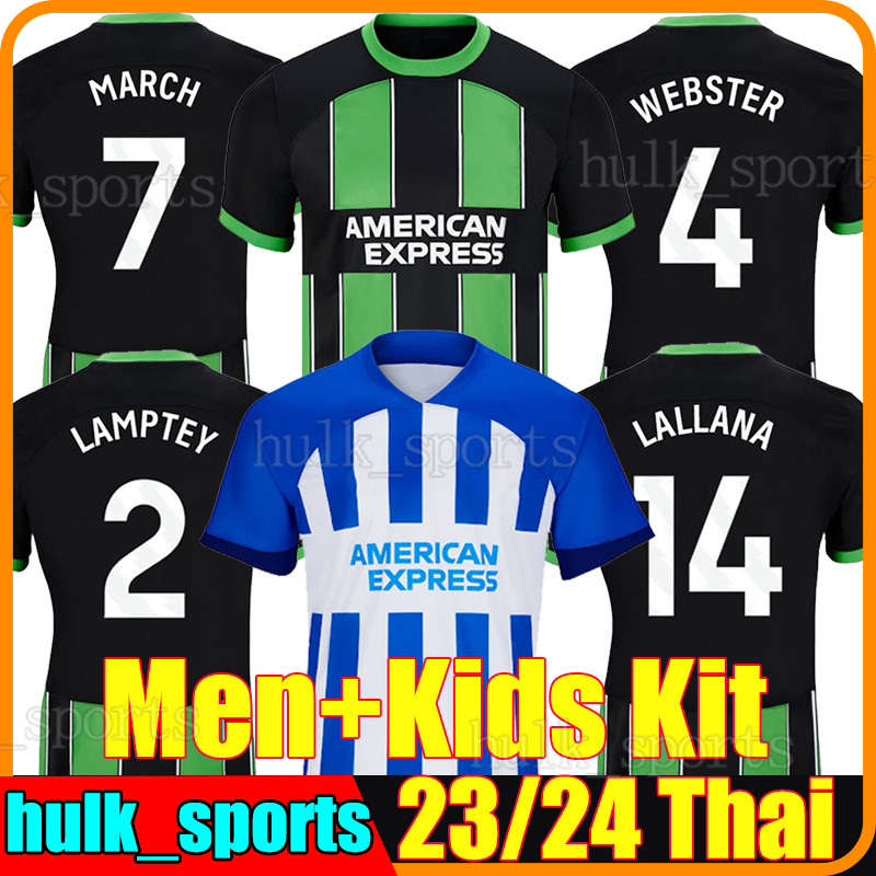 

23/24 MAUPAY MITOMA BHAFC soccer jerseys GROSS 2023 2024 VELTMAN Seagulls football shirt MARCH ALZATE PROPPER UNDAV LAMPTEY FERGUSON CAICEDO Men Kids Kit Sets, Bulaidun 23-24 away