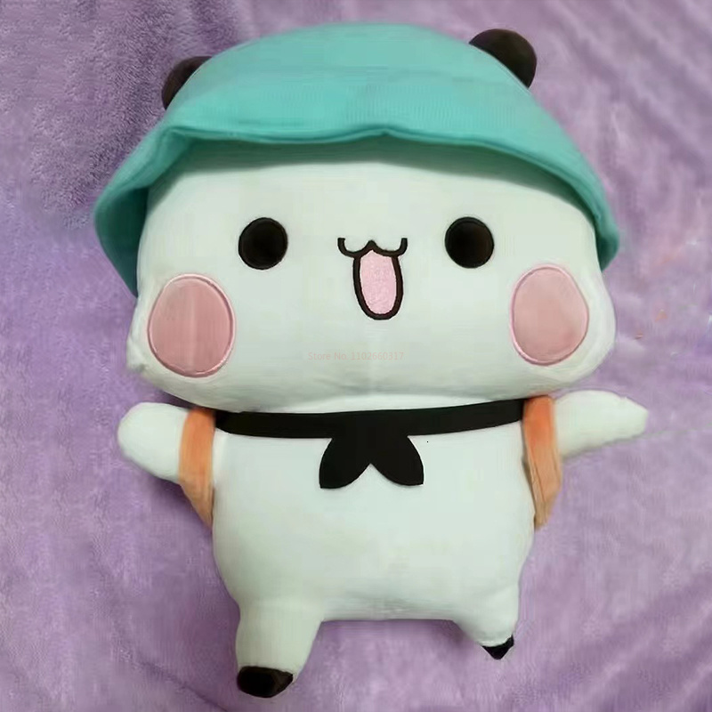 Poupées Bubu et Dudu en peluche mignon dessin animé Panda ours Kawaii poupée en peluche doux oreiller jouet cadeaux de fête des enfants pour enfa