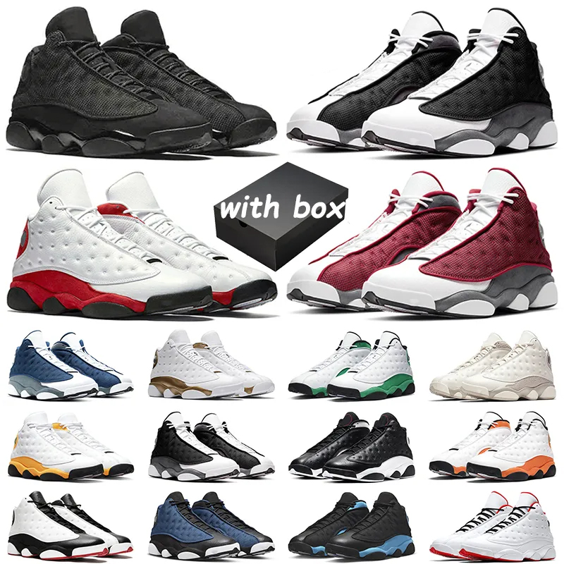 

With Box mens Basketball Shoes 13s Navy Del 13 Sol French Blue Phantom jumpman Black Flint Cat Hyper Roya Court Purple Starfish Altitude sports sneakers, #21