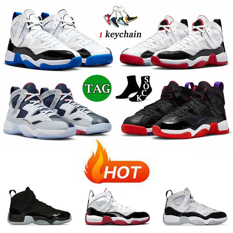 

2023 Jumpman Two Trey Basketball Shoes Jordens OG Sneakers Bred Concord Royal Raptors Black University Red For Mens Women Retro Trainers dhgate Outdoor Size 36-45, #1 36-45 black university red