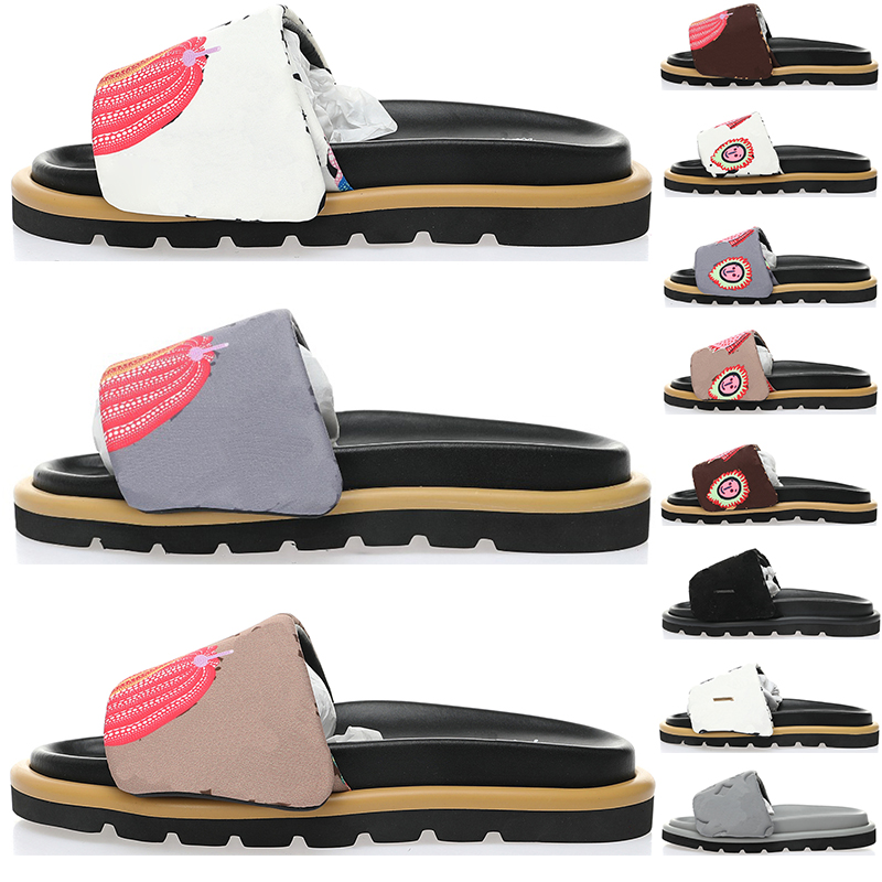 

2023 Designer Sandals Flats Heels Luxury Sandal For Womens Ladies Fashion Famous Leather sandale pool pillow comfort Slides Mens Summer Shoes pumpkin claquettes