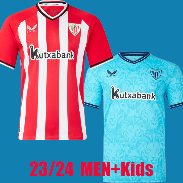 

23 24 Club Bilbao Soccer Jerseys BERENGUER 2023 2024 MUNIAIN Athletic WILLIAMS Football shirt RAUL GARCIA VILLALIBRE camiseta Sancet third GK UNAI SIMON away, Home kids