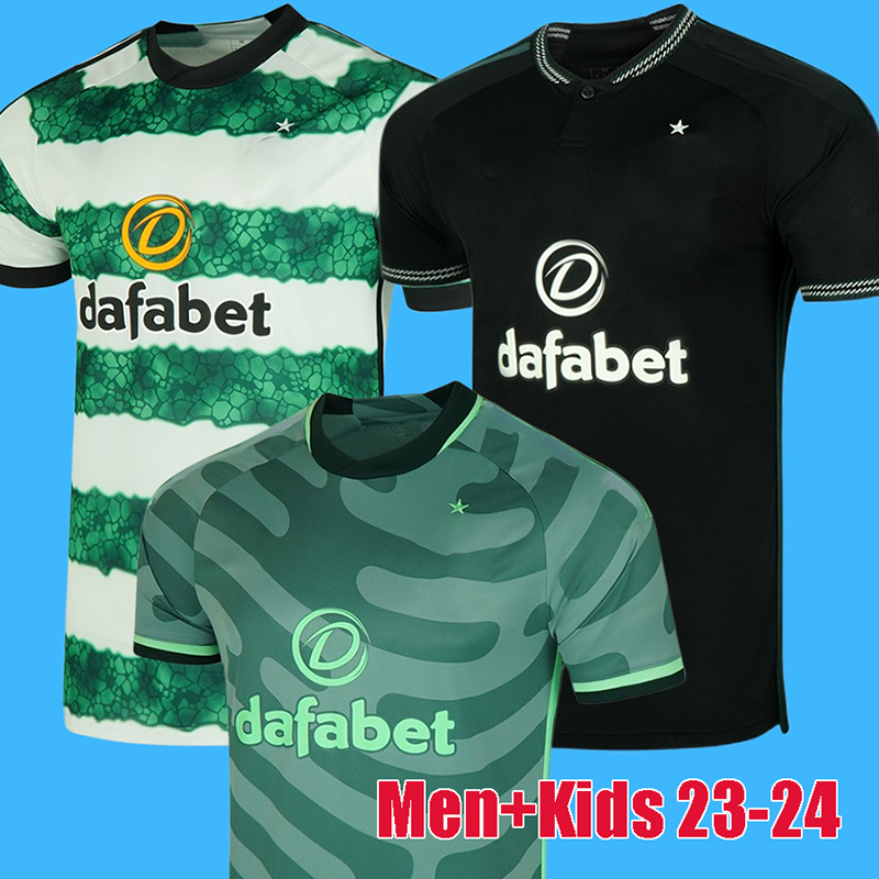 

23 24 Celtic soccer jerseys home away 2023 2024 football shirt Men Kids Kits KYOGO JOTA AJETI MCGREGOR TURNBULL STARFELT