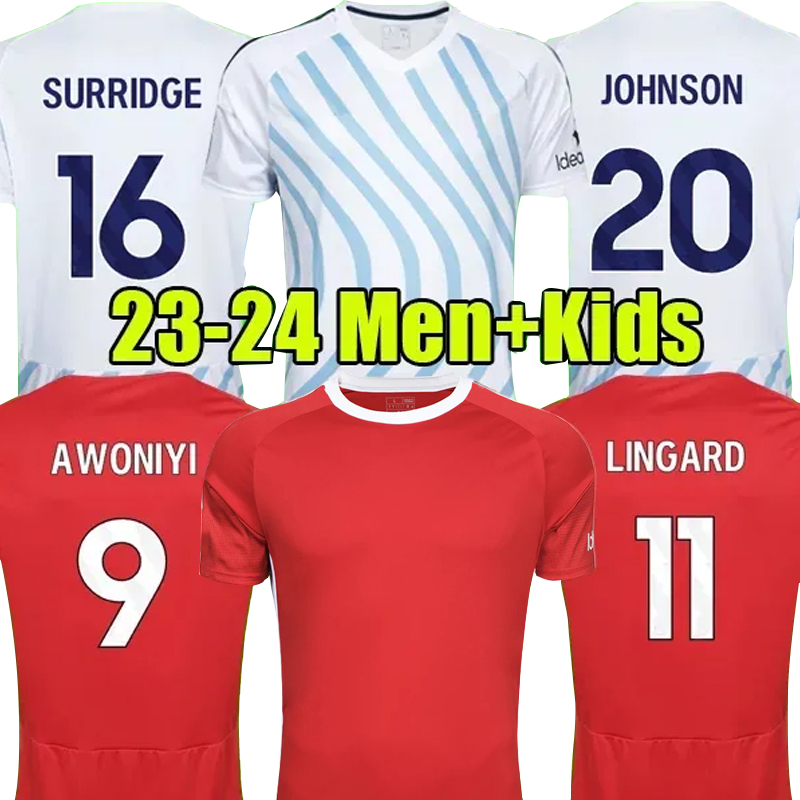 

23 24 NoTTinGHam Soccer Jerseys Kids Kit Maglia ForEsT 2023 2024 Football Shirts Home Away Training Goalkeeper COLBACK AWONIYI GIBBS-WHITE LINGARD JOHNSON YATES, 23/24 away ucl patch