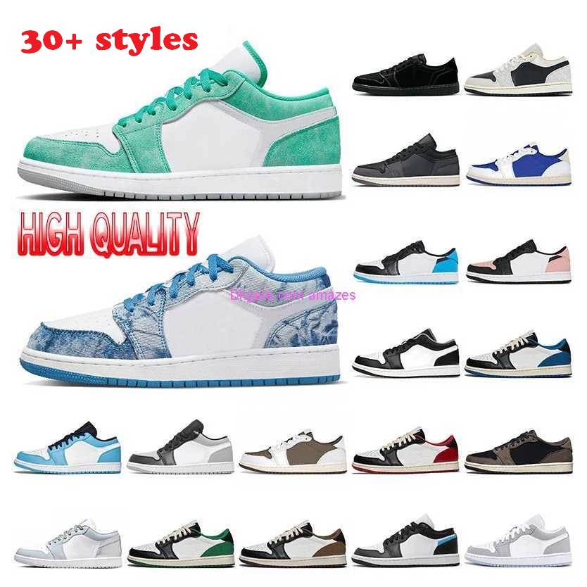 

1 1s Low Reverse Mocha UNC Concord Panda Zion Williamson Voodoo Basketball Shoes Black Cement Toe Neutral Grey Starfish Wolf Grey Men Women Nothing But Net Sneakers