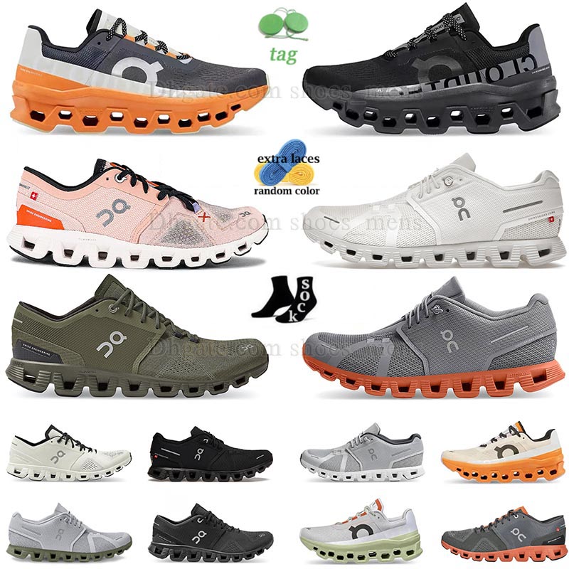 

on cloud run shoe running Platform Shoes men's womens cloudmoster nova 5 X3 moster pink white black purple niagara cloudaway cloudaway Surf Rose Sand sneakers trainer, 5magnet oasis green