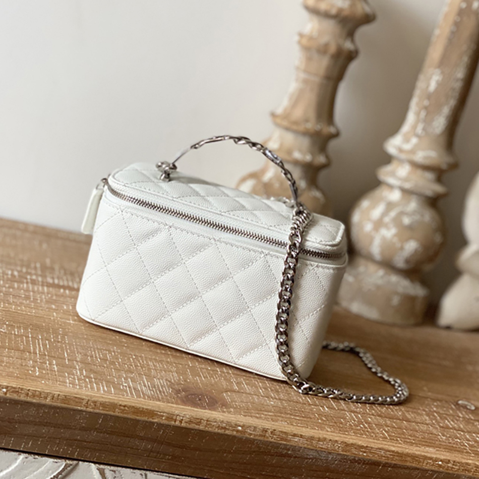 Luxury Chain Bag Designer Shoulder Bags handbag Genuine leather Crossbody Bag 17CM Lipstick case Top-level Replication Tote bags With Box CH194