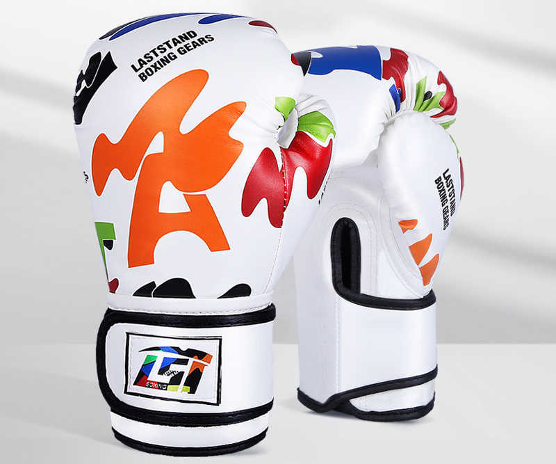Protective Gear New Children's Taekwondo Karate Muay Thai Free Boxing Gloves Professional Training Competition Thicken Breathable Boxing Gloves