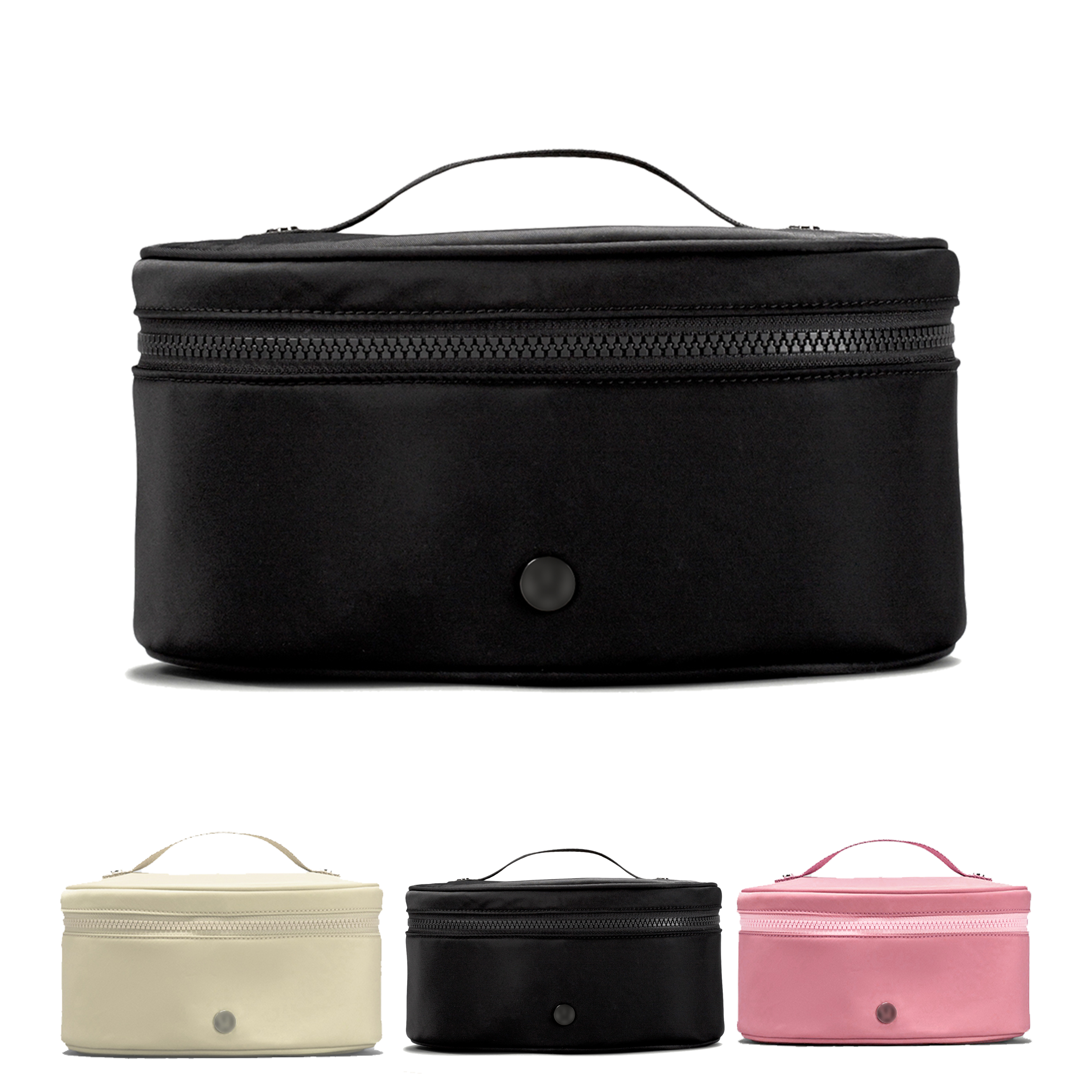Designer de luxe Hommes Femmes Cross Body Totes Sacs cosmétiques 7A Qualité Nylon Ovale Top Access Vanity Sac à bandoulière Vacances d'été Sacs d