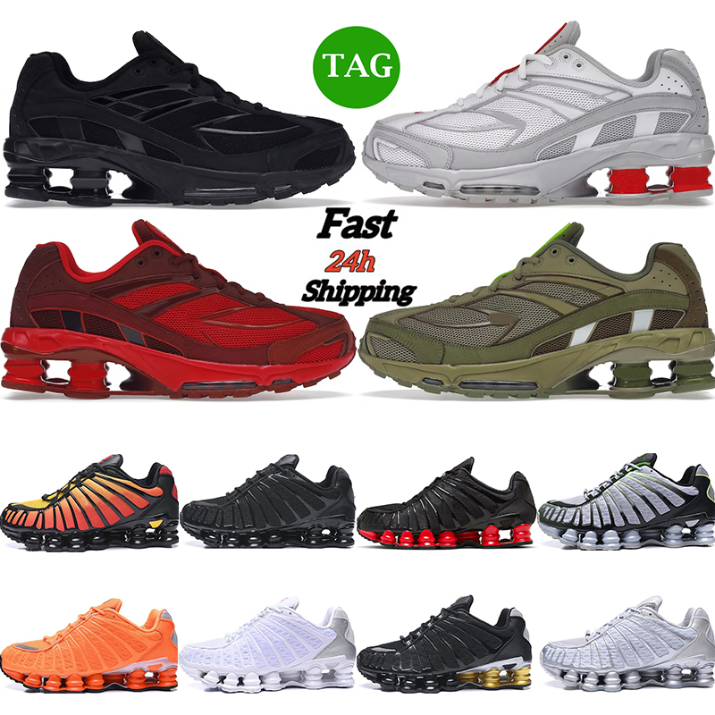 

Running Shoes for mens womens shox TL Ride 2 R4 301 NZ triple black white sliver red green men sneakers sports trainers size 5.5-12, 21