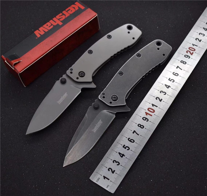 

1555TI 15556 Tactical Folding Knife Hinderer Design Flipper Camping Hunting Survival Pocket Knife 8Cr13Mov Self-defense Utility EDC Collection