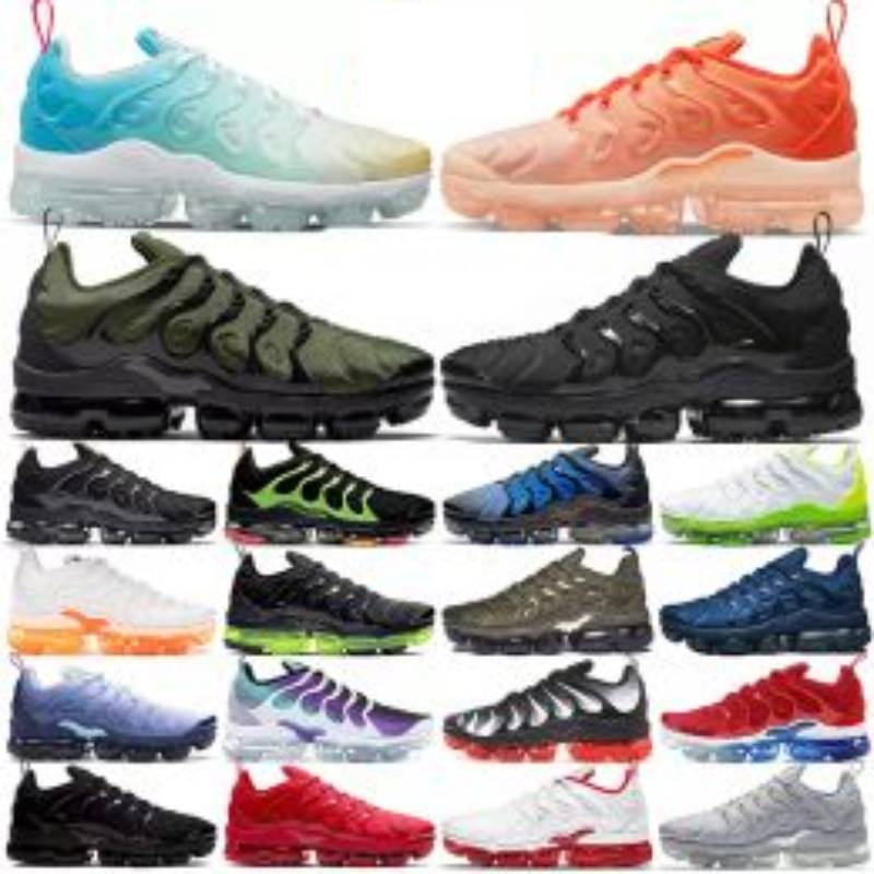Hommes Femmes max Chaussures de course TN plus Baskets Noir Blanc Jaune Bubblegum Pastel Hommes Femmes Sport Baskets Chaussure 36-45