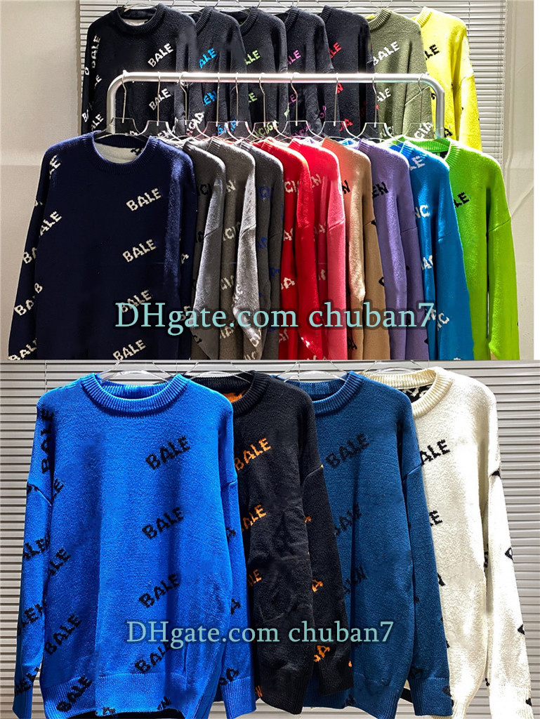 Pulls pour hommes Pull à col rond pour femme Pull de Noël ample et confortable Pull à lettres classique Pull grande taille Épaissi en vrac haut d
