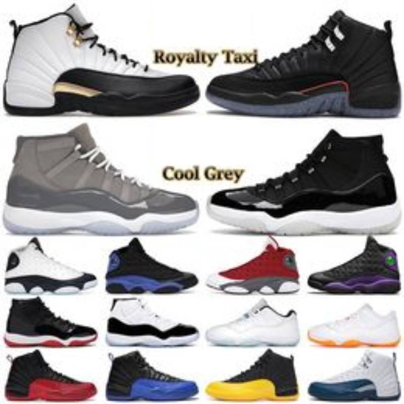 2023 Chaussures de basket-ball hommes femmes 12s Utility Grind Reverse Flu Game Twist 11s Legend bleu bas Bright Citrus 13s Red Flint Black Cat O