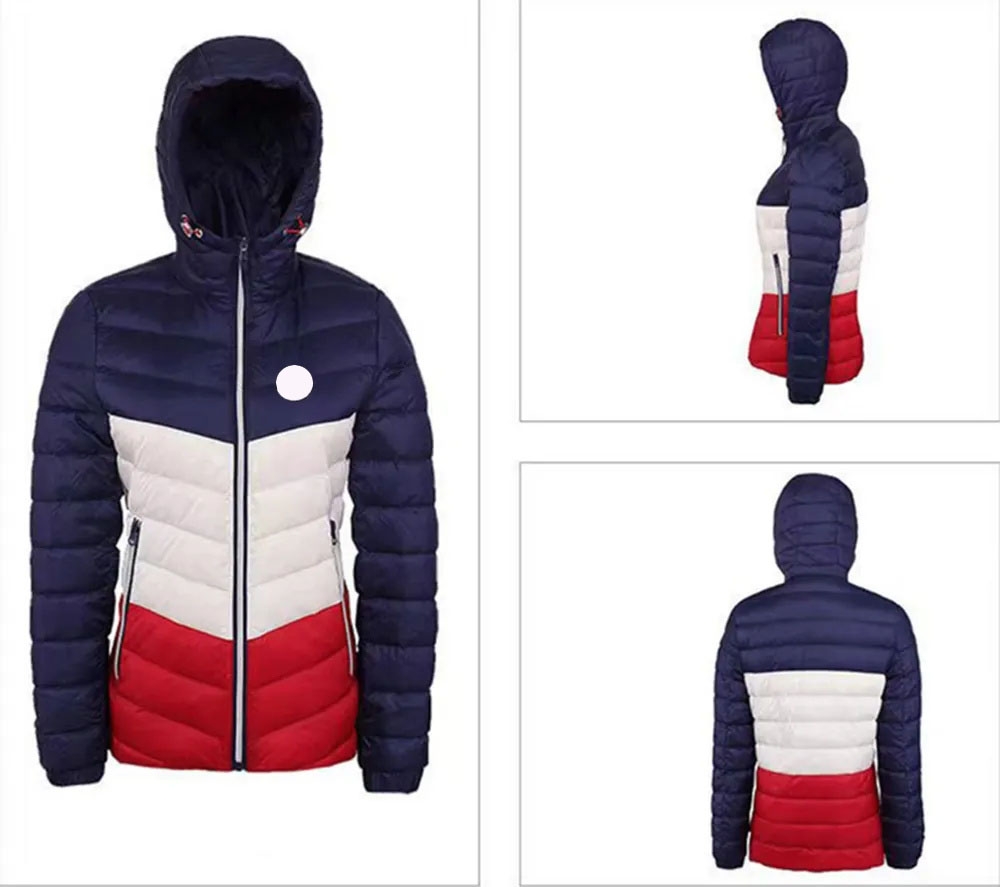 Man Woman Down Parkas Jacket Puffy Match Color Coats Long Sleeves Windbreaker Jackets S-3XL-image-855174277
