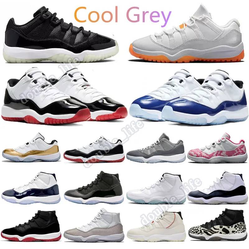 Sail 4 4s Chaussures de basket-ball pour hommes Baskets 11 11s Cherry University Blue Cool Grey Concord Gamma Fire Red Oreo Bred Black Cat White