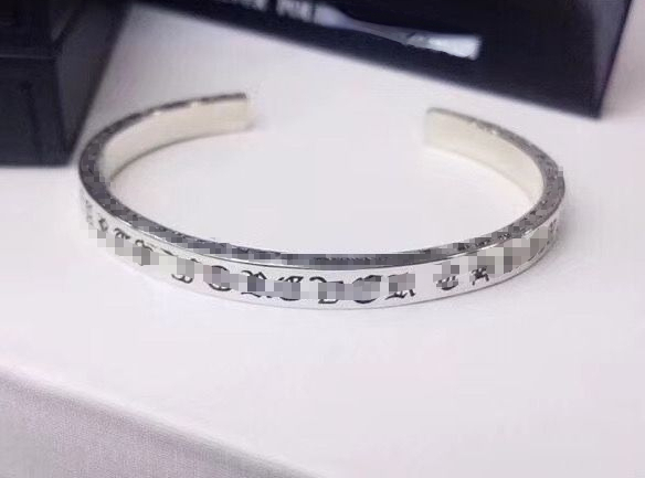 Classic Cross Flower Open Bracelet Fashion Personality Men and Women Couples Gift-image-938265028