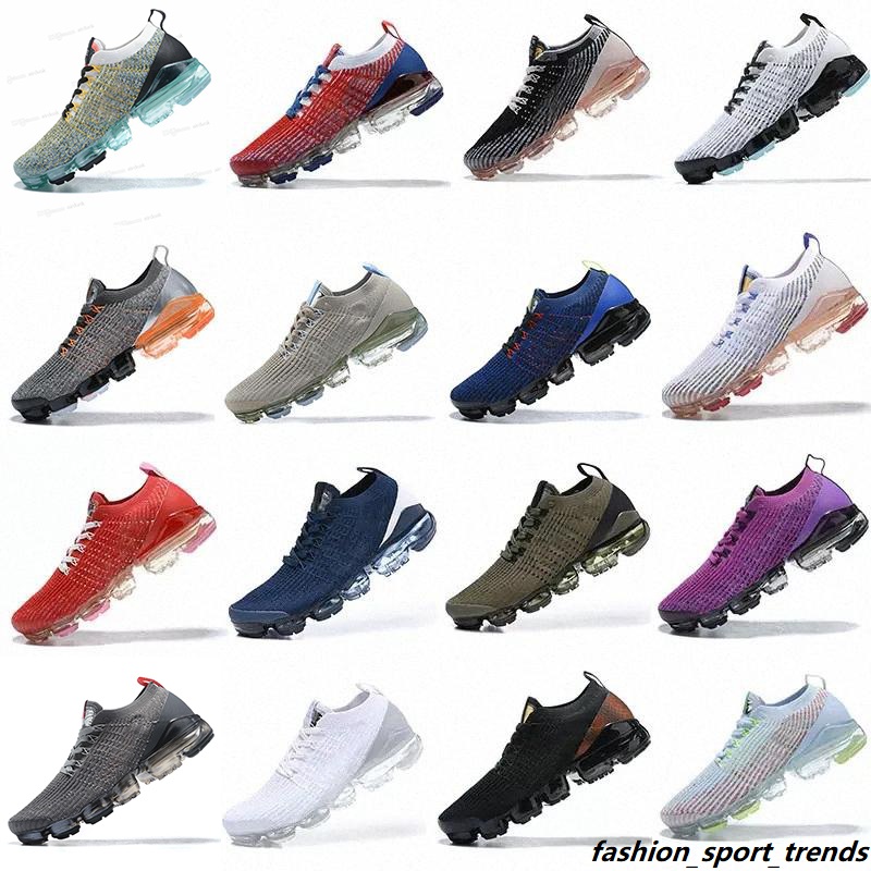 Designer Shoes Vp Fly 2.0 Knit Casual Sports Shoes Classic Men Women Cushion Triple Black White Sail Oreo Midnight Purple Chaussures Moc Trainers-image-966572233