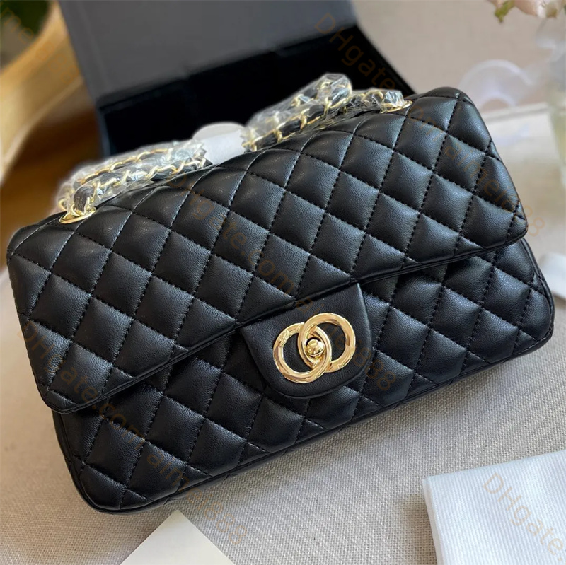 5A Premium goat leather caviar leathers shoulder bags designer luxury handbag classic flip button bag women's brand bag multi-colour cross b