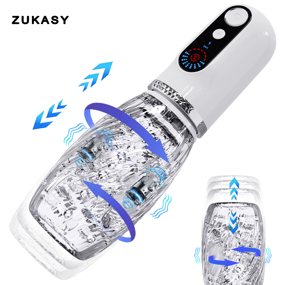 2026 New Masturbators Typhoon Automatic Male Masturbator Telescopic Rotation Vibrating Vagina Masturbation Cup Sex Toys Men Goods For Adults 230720