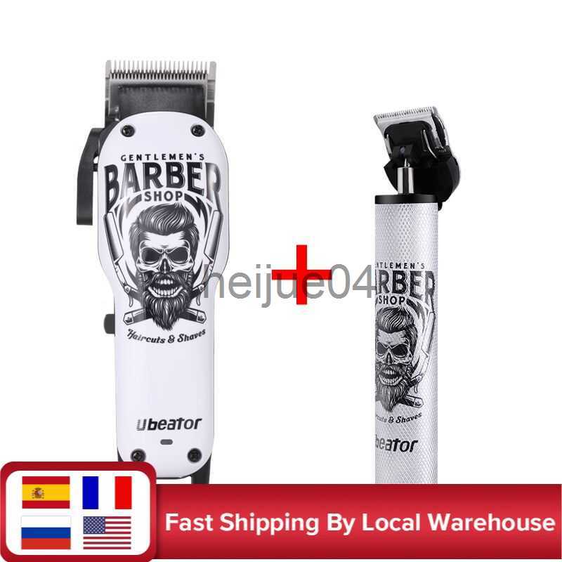 Clippers Trimmers Barber Shop Hair Clipper Professional Digital Rechargeable Electric Men's Cordless Haircut Adjustable Hair Clipper Electri-image-891020224
