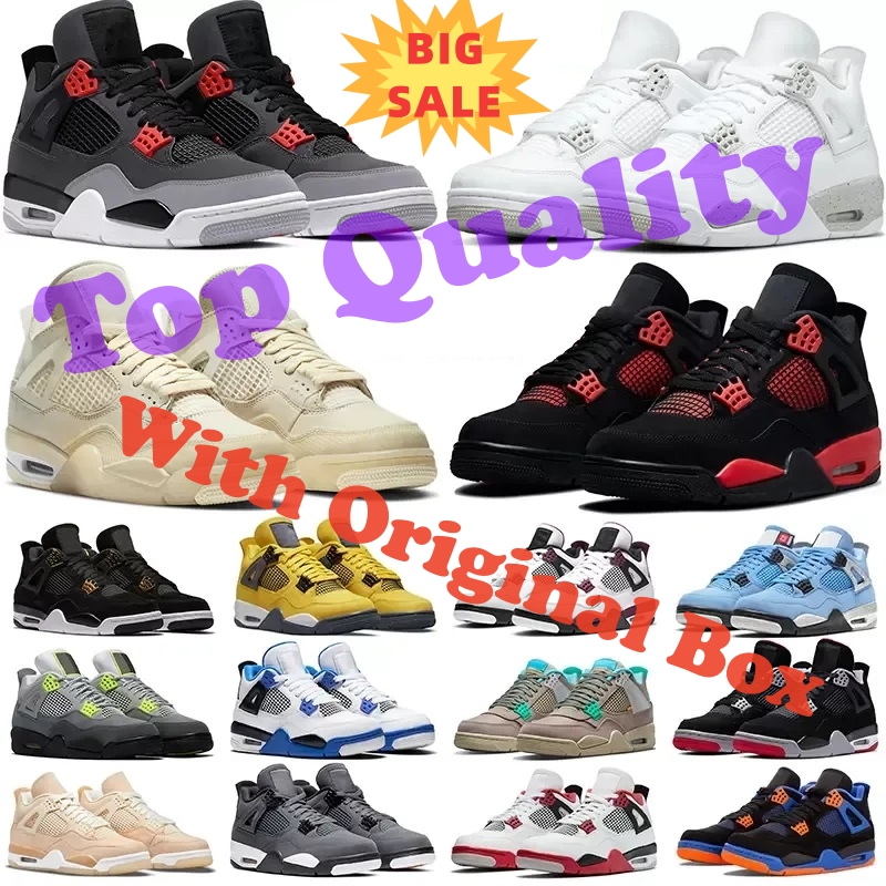 2023 Jumpman Chaussures De Basketball Pour Hommes Femmes Black Cat Red Thunder Infrared Sail Cool Grey White Oreo Pure Money Motorsports What The