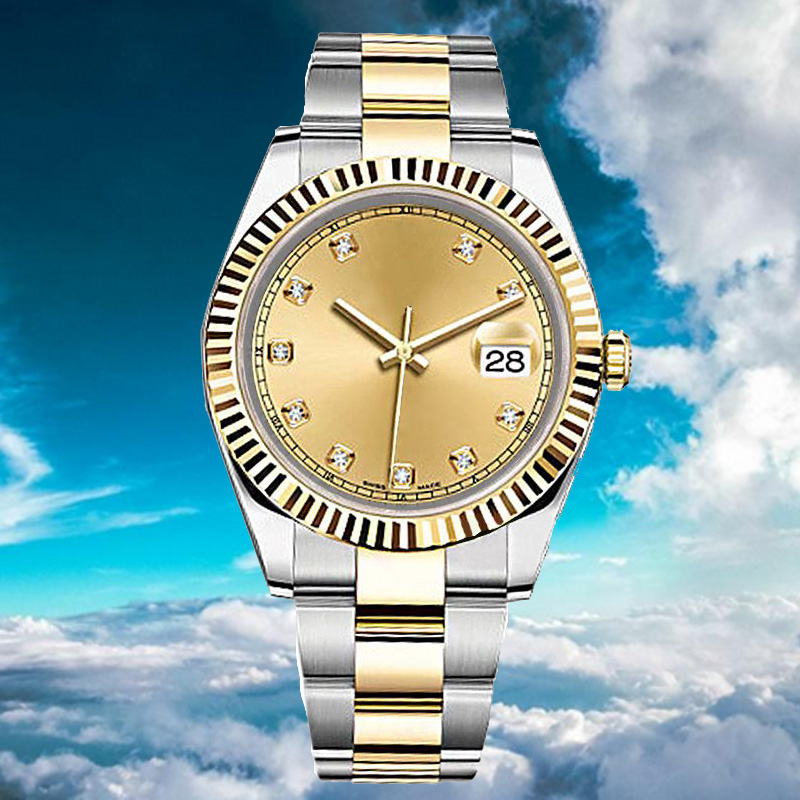 designer watch Luxury Datejust Green Dial Unisex Mens Watch 36mm Sapphire Glass Automatic Mechanical Stainless Oyster Perpetual Turquoise Wristwa-image-887909368