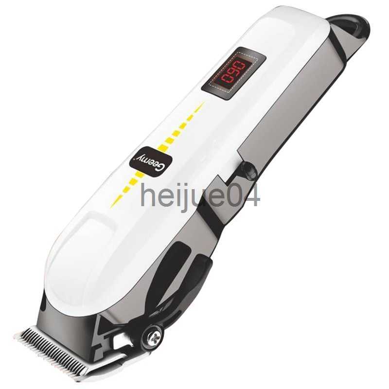 Clippers Trimmers Original Geemy Cordless Electric Hair Clipper Adjustable Professional Beard Hair Trimmer For Men Rechargeable Haircut hine x072-image-891022049