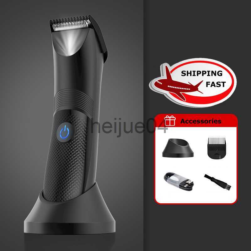 Clippers Trimmers Professional Hair Clipper Cutter Electric Shaver Beard Mustache Trimmer for Men Intimate Areas Hair Cutting hine Waterproof x07-image-891023857