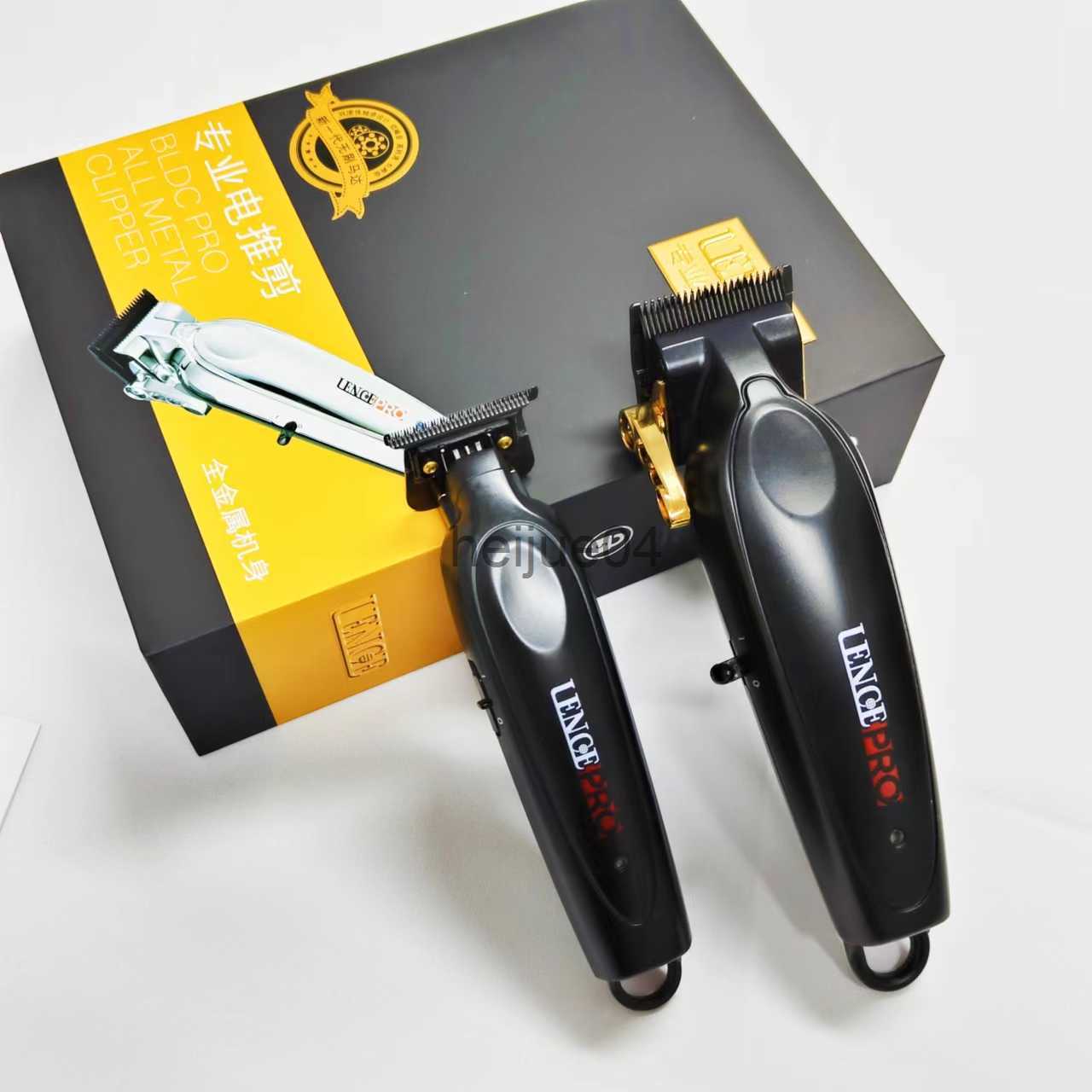 Clippers Trimmers LENCE PRO Professional Men Hair Clippers Full Metal Housing Brushless Motor 6800PRM7200PRM Carving Electric Scissor Barber Shop-image-891020755