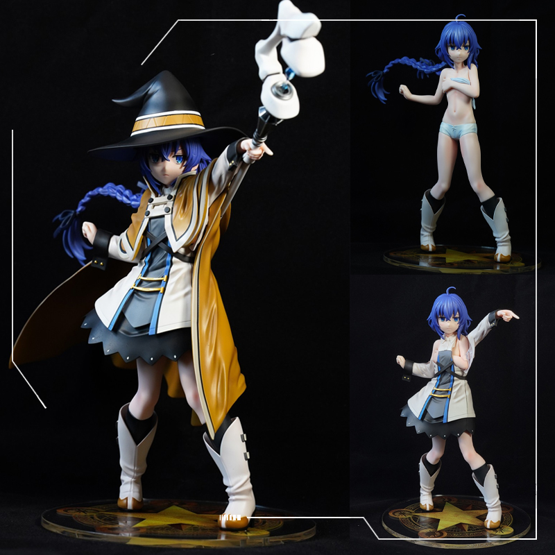 Anime Manga 25CM Mushoku Tensei Jobless Reincarnation Isekai Ittara Honki Dasu Roxy Migurdia Game Statue Pvc Adult Collection 18+ Model Toys-image-888100264