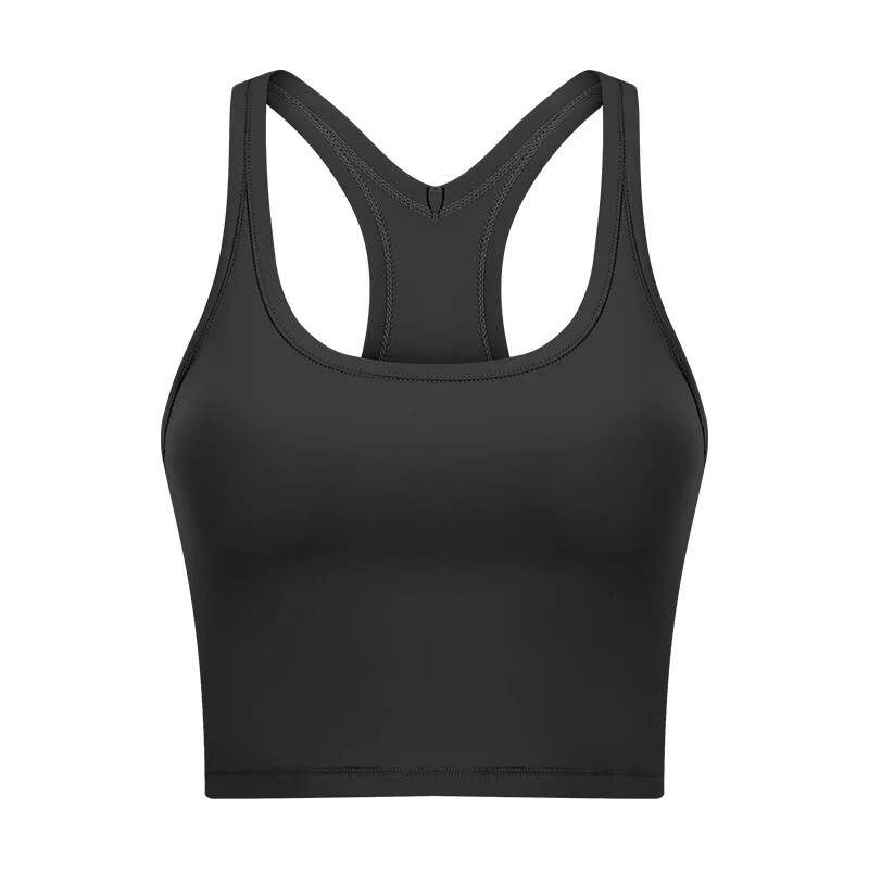Yoga Clothes Align Women&#039;s Sports Vest U-Back Bra Fitness Jogging with Lined Breast Pad Gym Underwear Tank Tops Ladies-image-987509692